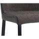 Klaus 45.5 inch Black / Sparrow Grey / Napa Black Barstool